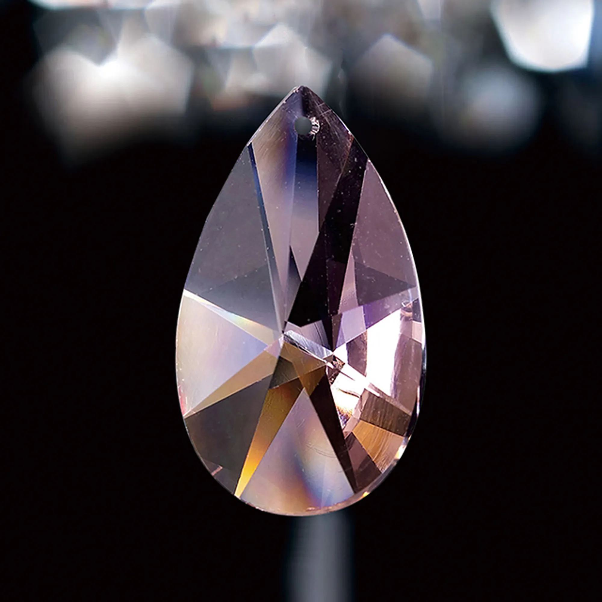 C20131  Crystal Star Pendalogue Without Ring 38mm